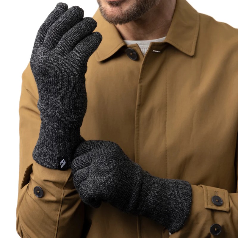Heat Holders Original Mens Arvid Gloves Charcoal Gloves